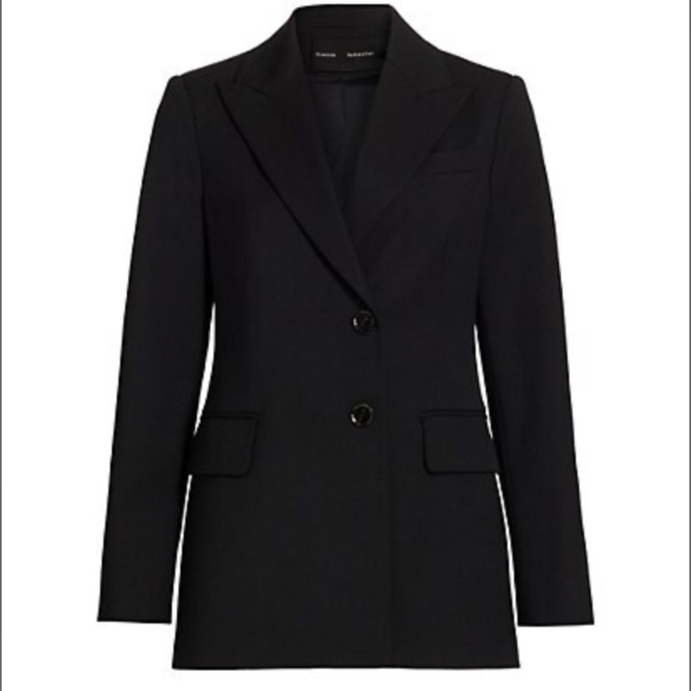 Proenza Schouler Black Blazer in size 4. NWOT